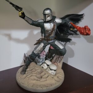 Mandalorian Sculpture - Miniature, Unfinished