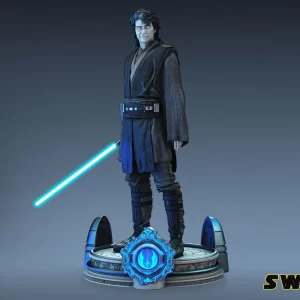 Anakin Skywalker Sculpture - Miniature, Unfinished