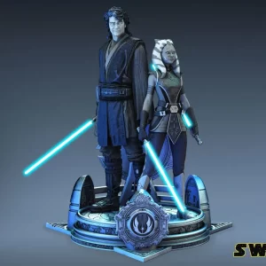 Anakin Skywalker and Ahsoka Tano Diorama