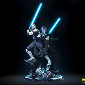 Anakin Skywalker and Obi Wan Diorama