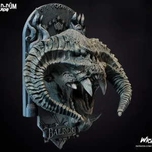 Balrog Wall Bust