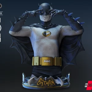 Batman Adam West Bust - Miniature, Unfinished