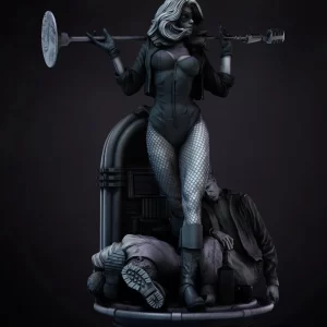 Black Canary Sculpture