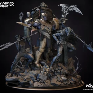 Black Order Avengers Diorama
