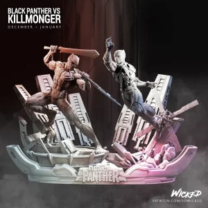Black Panther Killmonger Diorama