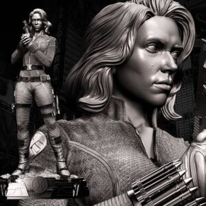 Black Widow Sculpture
