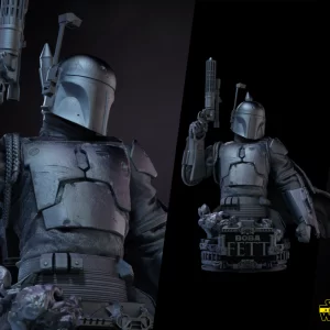 Boba Fett Original Version Bust - Miniature, Unfinished