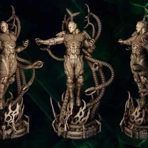 Brainiac Sculpture