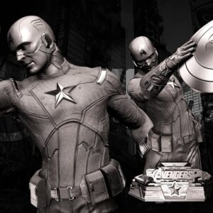 Captain America Avengers Bust