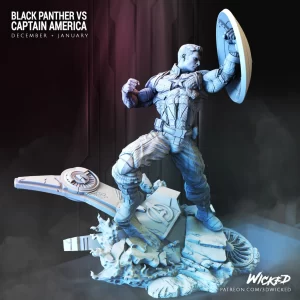 Captain America Sculpture Civil War