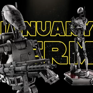 Combat Droid B1 Sculpture