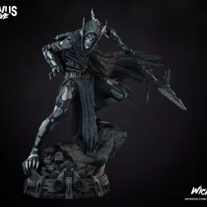 Corvus Glaive Avengers Sculpture - Miniature, Unfinished