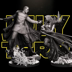 Count Doku Sculpture