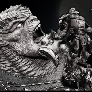 Cull Obsidian Sculpture