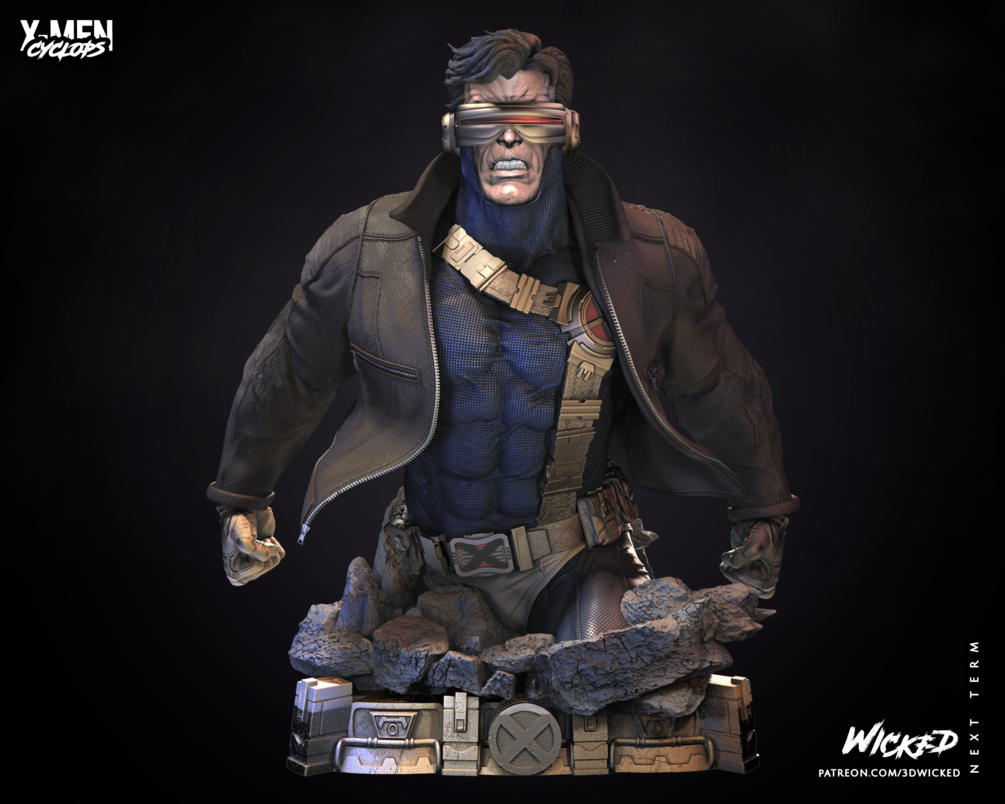 Cyclops Bust (Model Kit) – JKL Creators