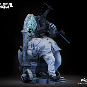 Daredevil and Kingpin Diorama