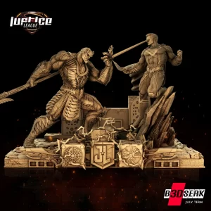 Darkseid vs Superman Diorama