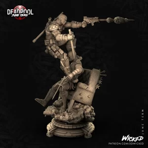 Deadpool Sculpture