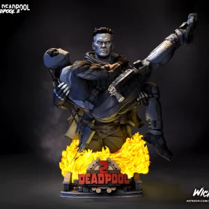 Deadpool and Cable Bust