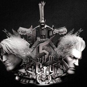 Devil May Cry Dante and Vergil Weapon Box Diorama