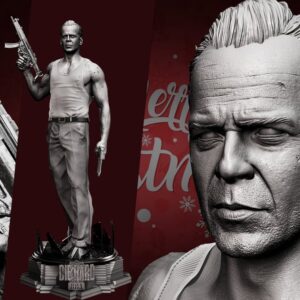 Die Hard John McClane Sculpture