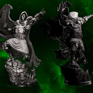 Dr Doom F4 Sculpture