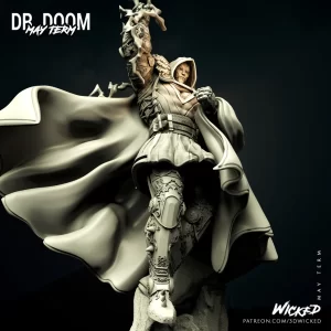 Dr Doom Sculpture