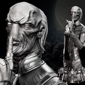 Ebony Maw Bust