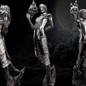 Ebony Maw Sculpture