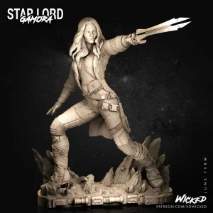 Gamora Sculpture