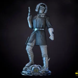 Han Solo Snowsuit Sculpture - Miniature, Unfinished