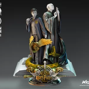 Harry Potter and Voldemorte Diorama