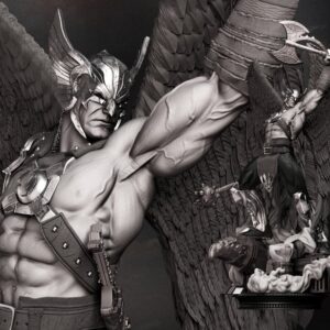 Hawkman Sculpture