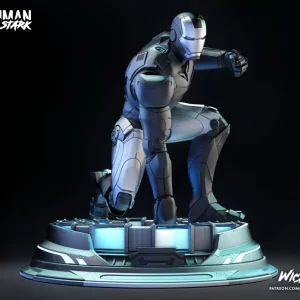 Iron Man Kneeling Sculpture