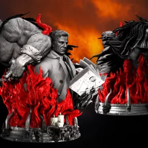 Jason Blood Etrigan Bust