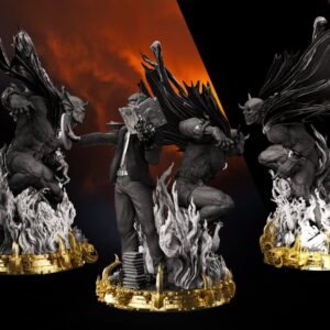 Jason Blood and Etrigan Diorama