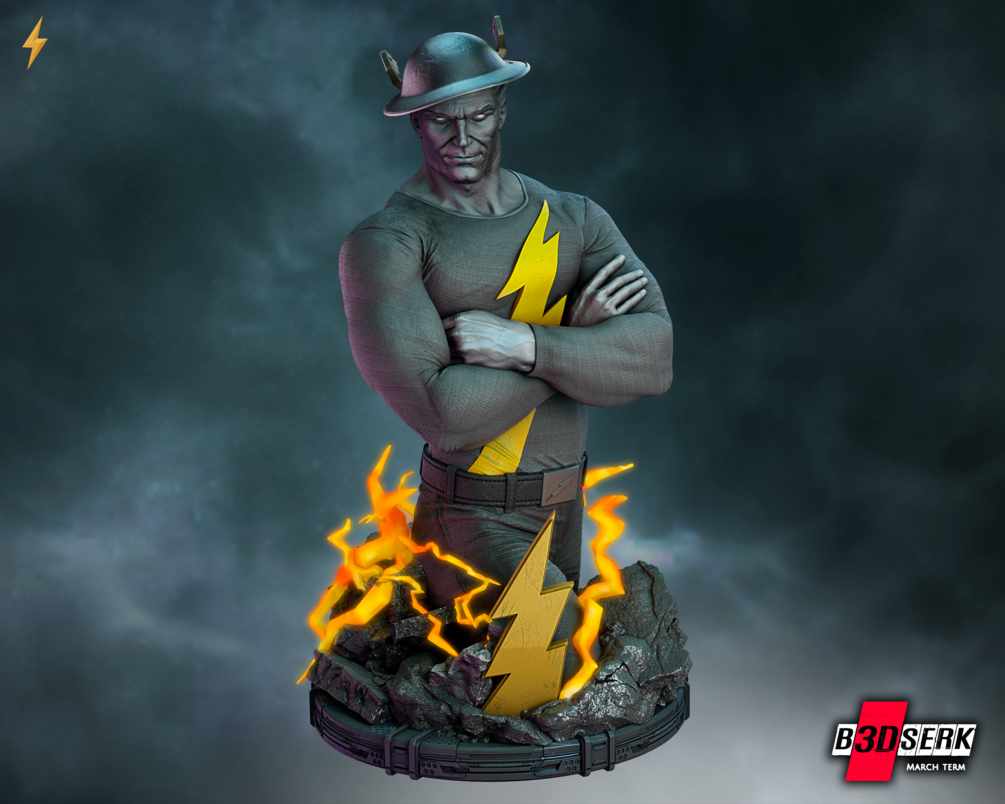 Jay Garrick Flash Bust (Model Kit) – JKL Creators