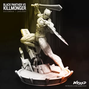 Killmonger Sculpture