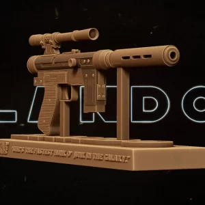 Lando Blaster Sculpture