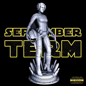 Leia Sculpture
