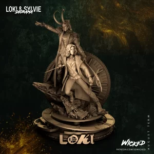 Loki and Sylvie Diorama