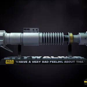 Luke Lightsaber Sculpture
