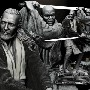 Mace Windu Sculpture