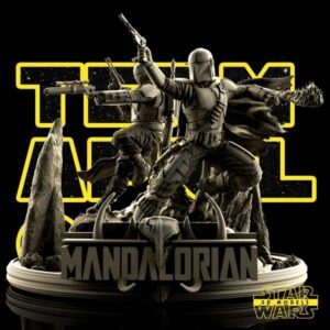 Mandalorian and Boba Fett Diorama