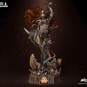 Marvel Angela Sculpture