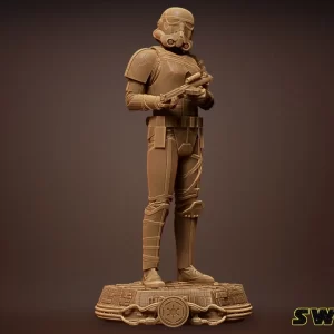 Night Trooper Sculpture