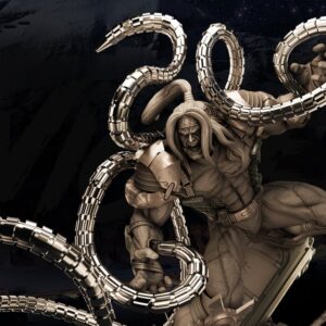 Omega Red Sculpture