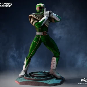 Power Rangers Green Sculpture