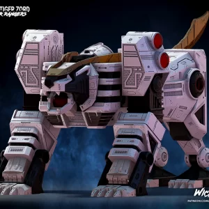 Power Rangers Tigerzord Sculpture