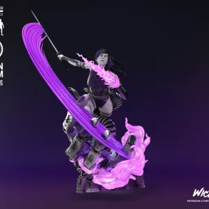 Psylocke Sculpture
